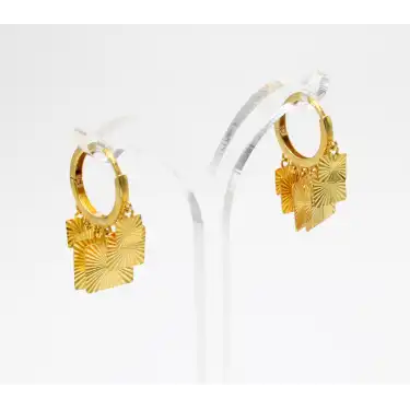 14 Ayar Tasarım Küpe