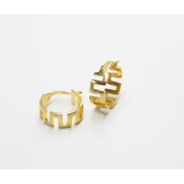 14 Ayar Tasarım Küpe