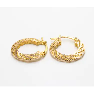 14 Ayar Tasarım Küpe