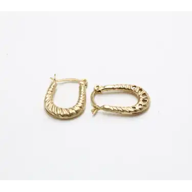 14 Ayar Tasarım Küpe