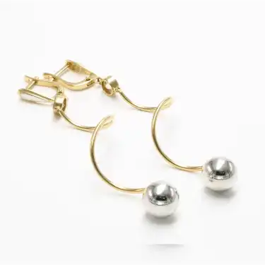 14 Ayar Tasarım Küpe