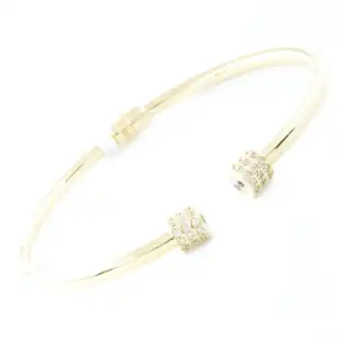 14 Ayar Taşlı Aç Kapa Kelepçe