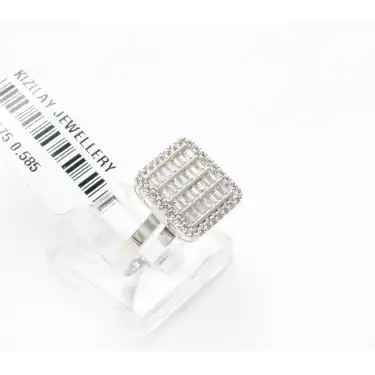 14 Ayar Taşlı Baget Yüzük