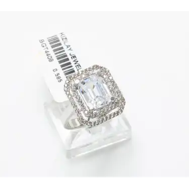 14 Ayar Taşlı Baget Yüzük