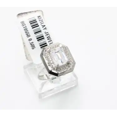 14 Ayar Taşlı Baget Yüzük