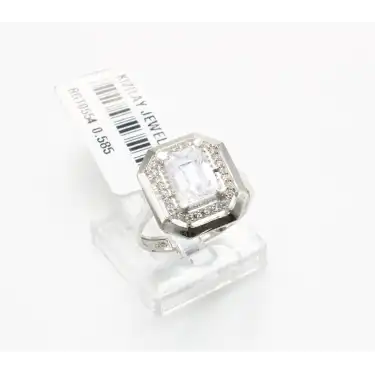 14 Ayar Taşlı Baget Yüzük