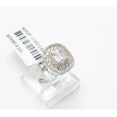 14 Ayar Taşlı Baget Yüzük