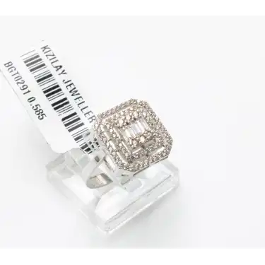 14 Ayar Taşlı Baget Yüzük