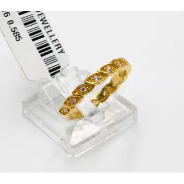 14 Ayar Taşlı Yüzük