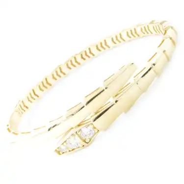 14 Ayar Taşlı Yılan Model Kelepçe