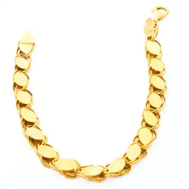 14 Ayar Tekli Kalın Pullu Bileklik