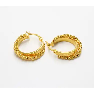 14 Ayar Varsace küpe