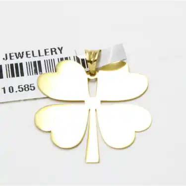 14 Ayar Yonca Kolye Ucu