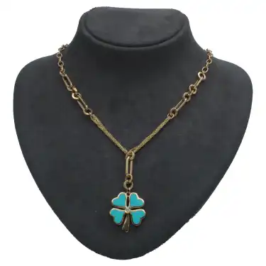 14 Ayar Yoncalı Kolye