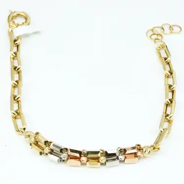 14 Ayar Zincir Dorika Bileklik