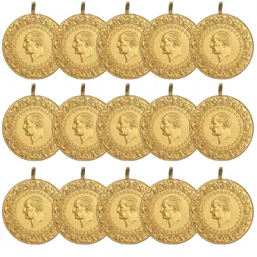 15 ADET ESKİ TARİHLİ ÇEYREK