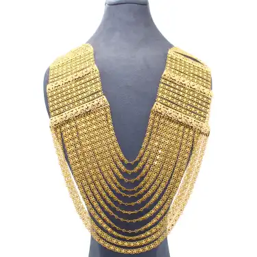 22 Ayar 12 Sıralı Urfa Akıtma Kolye