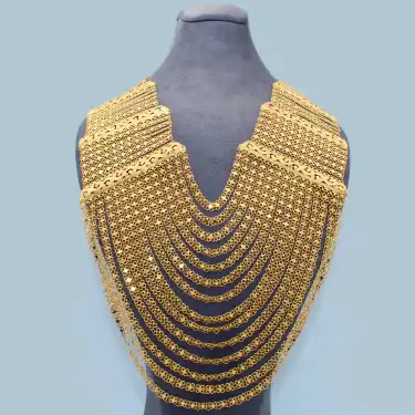 22 Ayar 14 Sıralı Urfa Akıtma Kolye