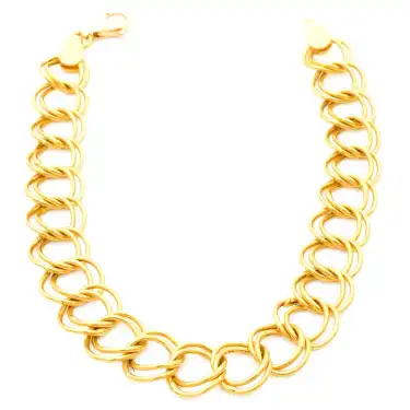 22 Ayar 2 Sıralı Düz Samanyolu Bileklik