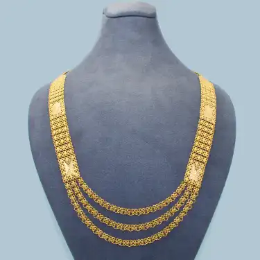 22 Ayar 3 Sıralı Urfa Akıtma Kolye