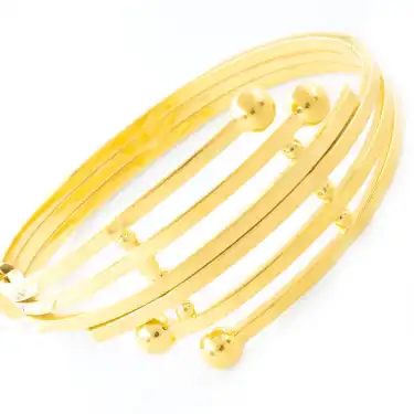 22 Ayar 6 Sıralı Tasarım Kaburga Kelepçe