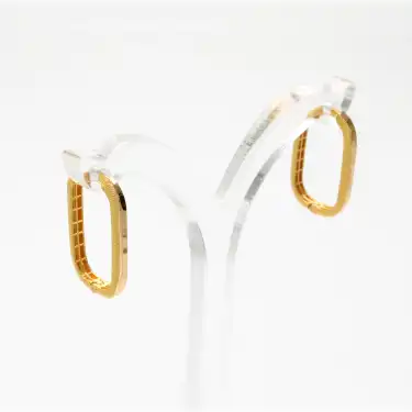 22 Ayar Ajda Kare Küpe