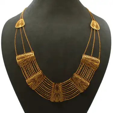 22 Ayar Akıtma Kolye