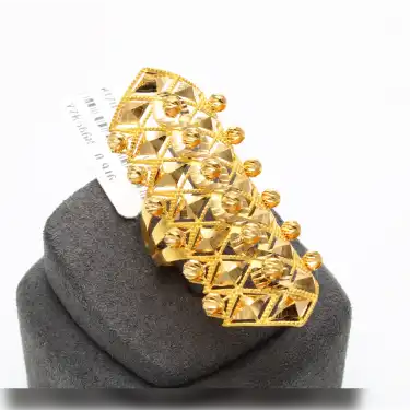 22 Ayar Aynalı Dorikalı Yüzük