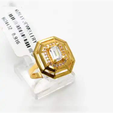 22 Ayar Baget Yüzük