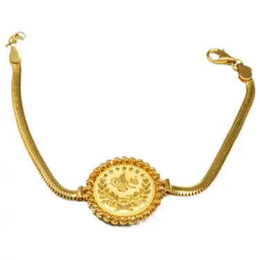 22 Ayar Balıksırtı Reşat Bileklik