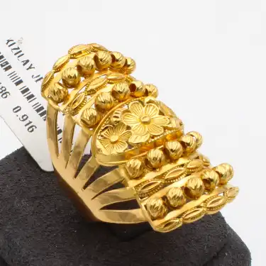 22 Ayar Başak Dorika Yüzük