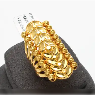 22 Ayar Başak Dorikalı Kaburga Yüzük