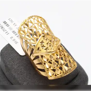 22 Ayar Başak Yüzük