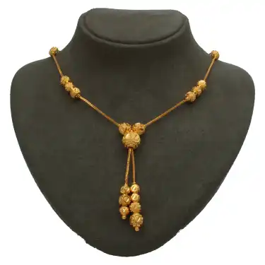 22 Ayar Büyük Taneli Kolye