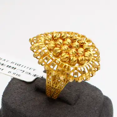 22 Ayar Damla Dorika Yüzük