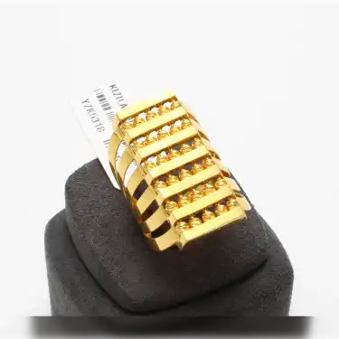 22 Ayar Dorika Kaburga Yüzük