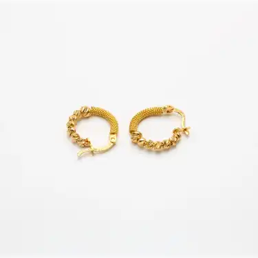 22 Ayar Dorika Küpe