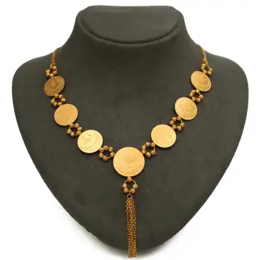 22 Ayar Dorika Reşat Kolye