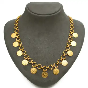 22 Ayar Dorika Reşat Kolye