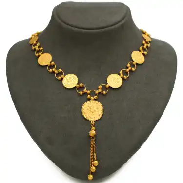 22 Ayar Dorika Reşat Kolye