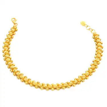 22 Ayar Dorika Sıralı Bileklik