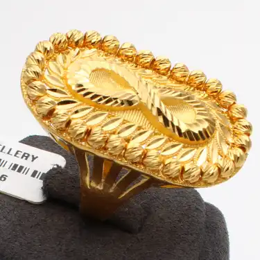 22 Ayar Dorika Sonsuzluk Yüzük