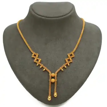 22 Ayar Dorika Tasarım Kolye