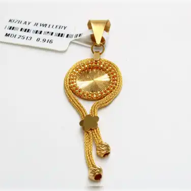 22 Ayar Dorika Tasarım Kolyr Ucu