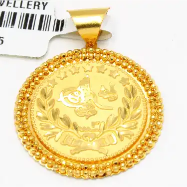 22 Ayar Dorika Tasarım Reşat Kolye Ucu