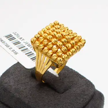 22 Ayar Dorika Yüzük