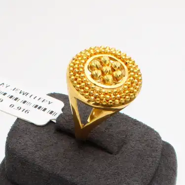 22 Ayar Dorika Yüzük