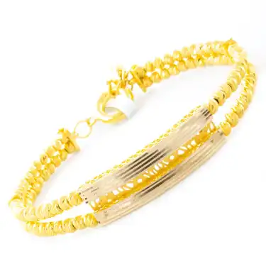 22 Ayar Dorikalı 2 Kaburga Bileklik