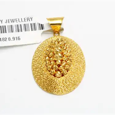 22 Ayar Dorikalı Altın Kolye Ucu