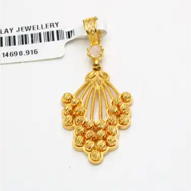 22 Ayar Dorikalı Asma Kolye Ucu